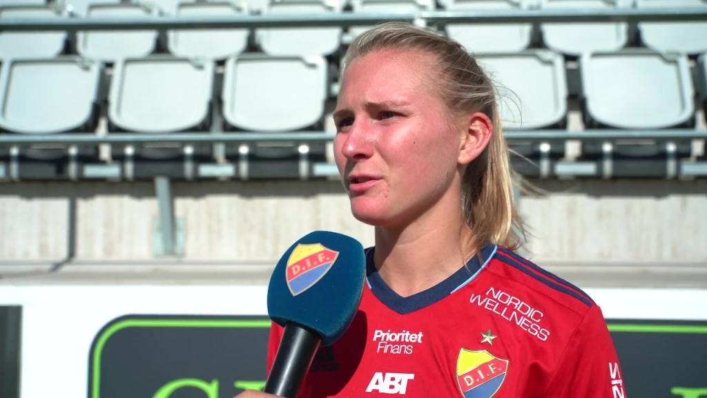 Rachel Bloznalis efter förlusten mot Linköping